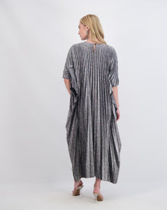 Shimmer Pleated Dress