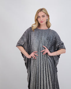 Shimmer Pleated Dress