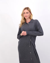 Load image into Gallery viewer, *FINAL SALE*  Knit Cardigan Dress in Grey
