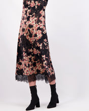 Load image into Gallery viewer, *FINAL SALE*  Lace Velvet Slip Dress
