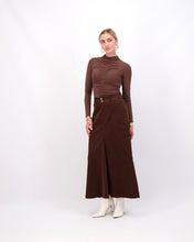 Load image into Gallery viewer, *FINAL SALE*  Ruched Top in Brown
